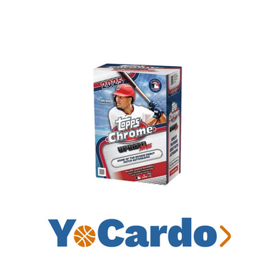 2025 Topps Chrome Updates MLB Baseball Value Box
