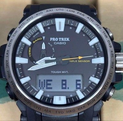 Casio PRW 61 1AJF Pro Trek Watch Timepiece Digital Analog Solar Ready