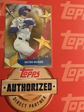 Topps 2025 Update Stars of MLB Dalton Rushing Gold Foil RC #SMLB-75/50