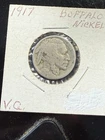 1917Buffalo Nickel-VG-Circulated