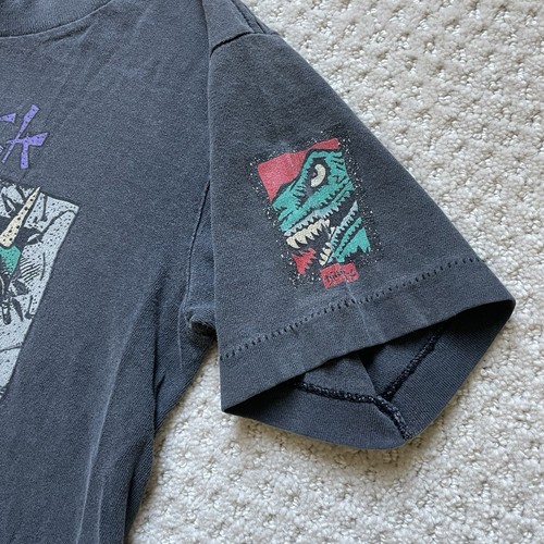 Camiseta De Colección Dino Pack Juvenil Gráfica Grande Talla Pequeña Dinosaurio Hecha en EE. UU. Años 90 - Imagen 2 de 7