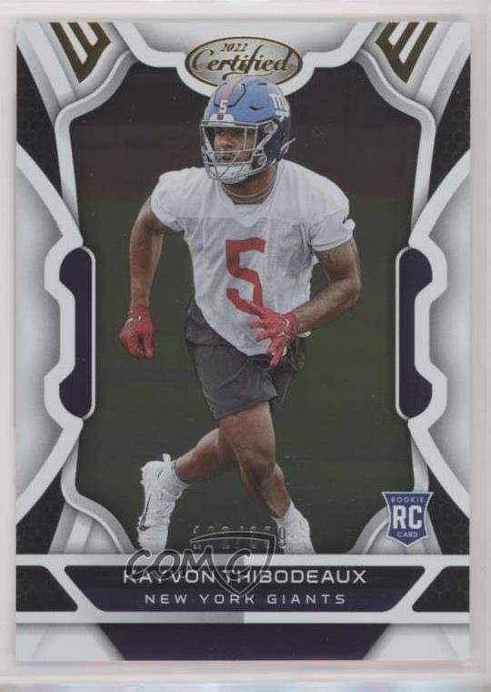 2022 Certified Rookies 102/399 Kayvon Thibodeaux #144 9m2