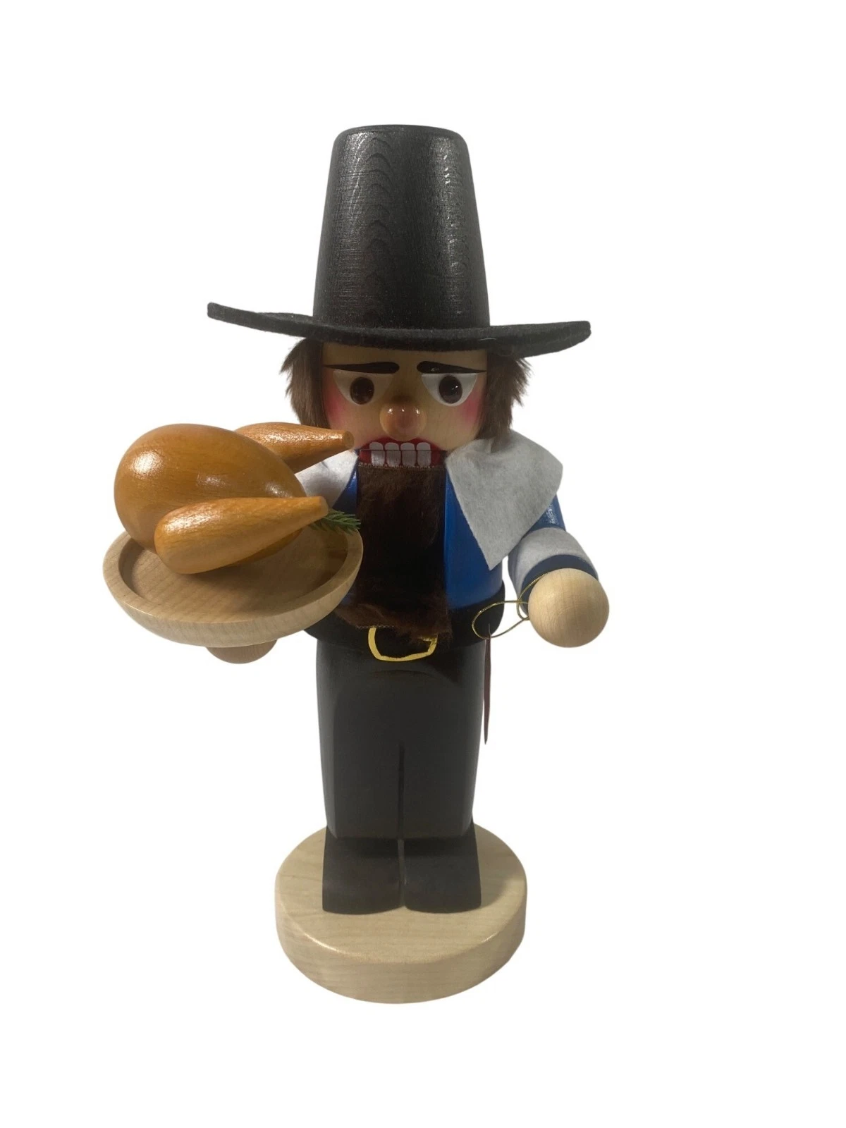 Steinbach Pilgrim Nutcracker Handmade In Germany Thanksgiving Decor 11.5”