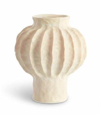 Light & Living HAKONE Vase Keramikvase Blumenvase Keramik Creme H 28,5 cm