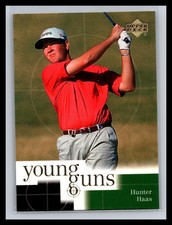 2001 Upper Deck Golf #71 Hunter Haas  YOUNG GUNS Rookie Card RC
