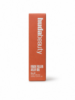 Huda Beauty Faux Filler Jelly Oil Juicy Peach Lippenöl Lip Oil 3,9 ml