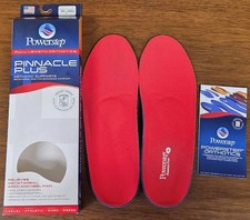 New POWERSTEP PINNACLE PLUS Orthotics Shoe Insoles Inserts E M11-11.5 W13-13.5