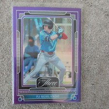 2025 Panini Three and Two PJ Morlando No. 146 /32 Purple
