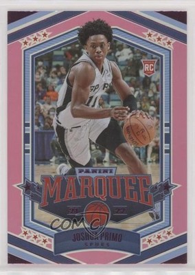 2021-22 Panini Chronicles Marquee Pink Joshua Primo #337 0jk3