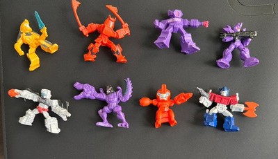 Transformers Robots in Disguise Tiny Titans Figureine 2''   - Set of 8