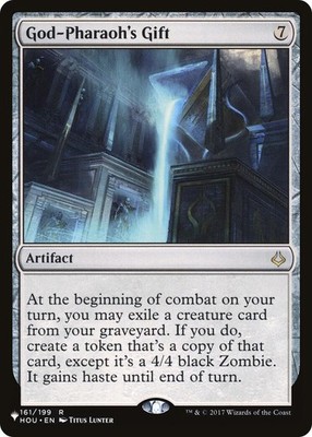 God-Pharaoh's Gift The List Reprints MTG LP card