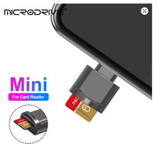 Adaptateur OTG Micro SD pour iPhone iOS - Microdrive / Neuf / Gris