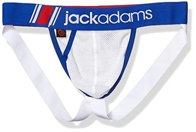 Rare Vintage JACK ADAMS White Nano Mesh Jockstrap Size Medium
