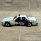 Hot Wheels State Police Cruiser Blue Crack-Ups Hong Kong Vintage 1983