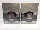 Disney Pixar Marvel Funko Shop WALL-E & DEADPOOL Limited Edition 10000K