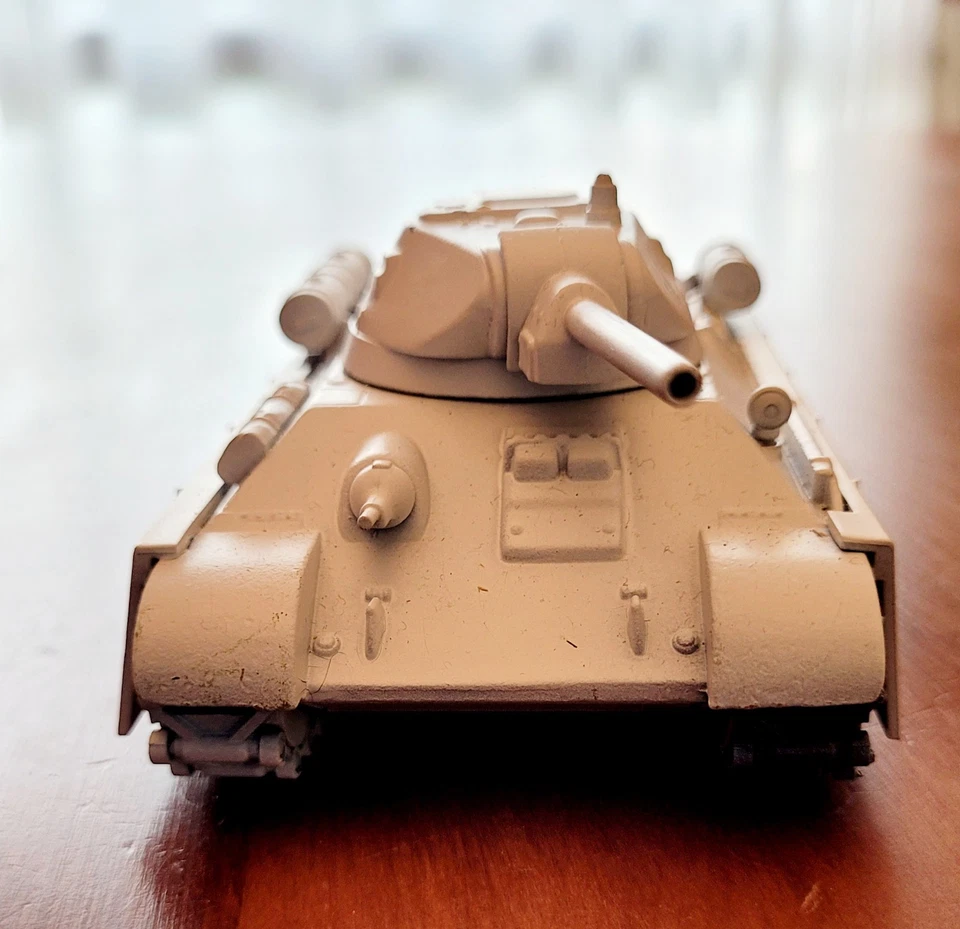 SOLIDO   Char URSS blanc T 34/76 1964 - Photo 3/4