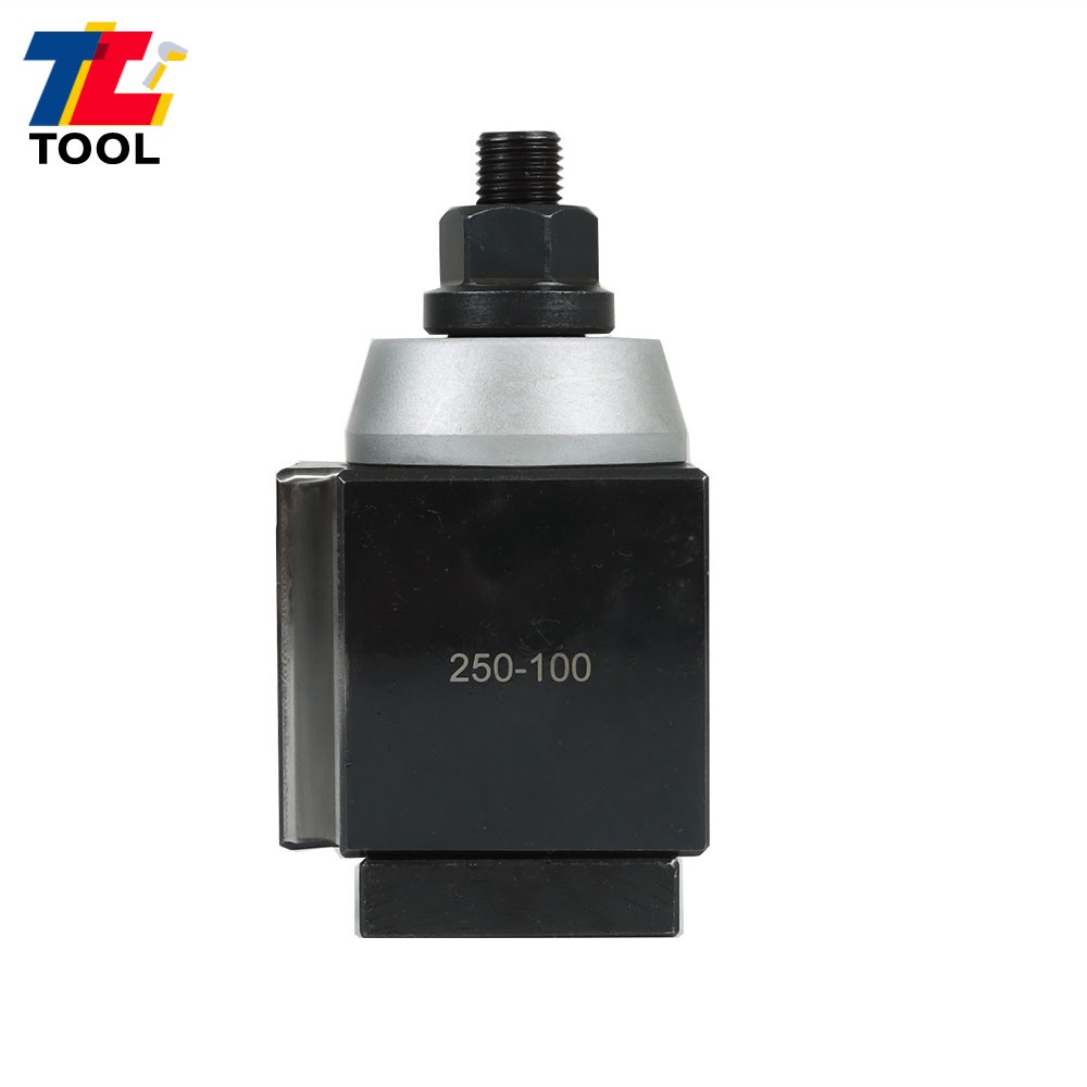 3-Pcs AXA 250-100 Set Piston Type Quick Change Tool Post Holder For Lathe 6- 12"