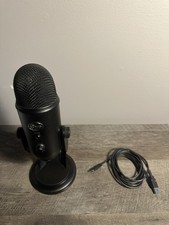 Logitech Blue Yeti Multi-Pattern USB Microphone With Blue Voice