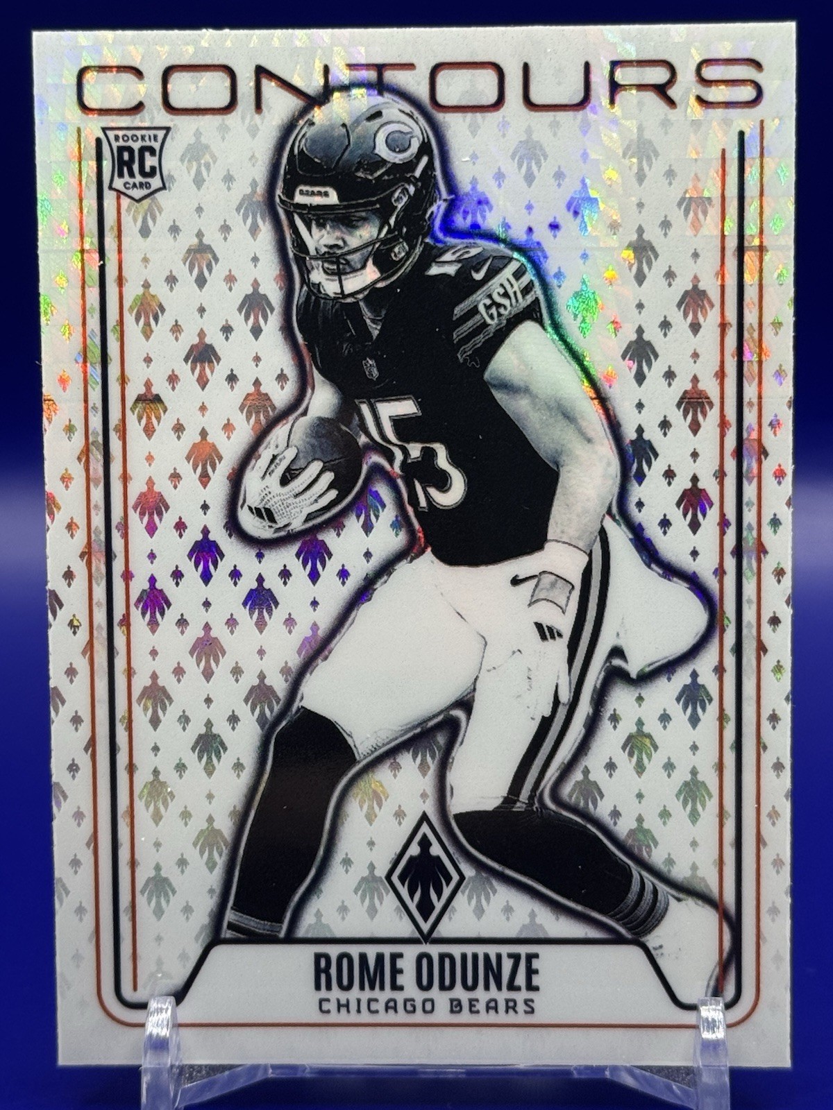 2024 Panini Phoenix - Contours Rome Odunze #CON-ROE Hyper (RC)