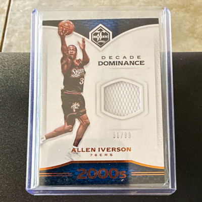 Panini 2016-17 Limited Decade Dominance Allen Iverson #4/99 MEM 76ers