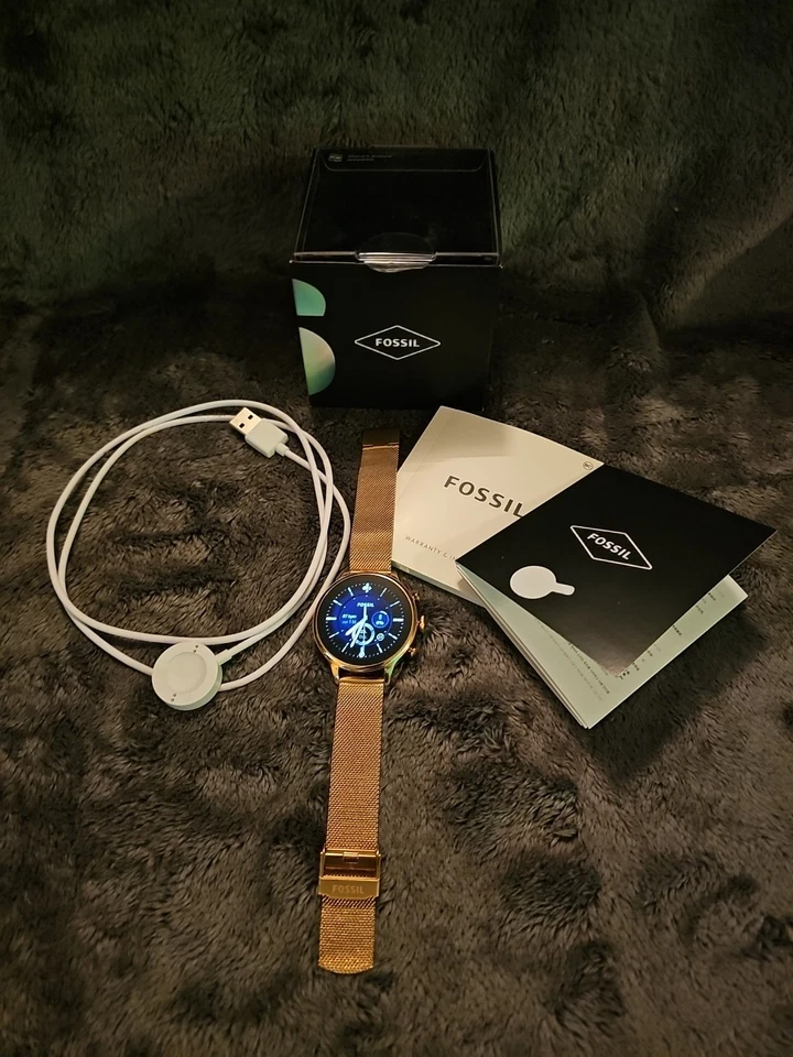 Fossil Smartwatch Gen 6 FTW6082 Edelstahl Rosegold - Bild 2 von 3