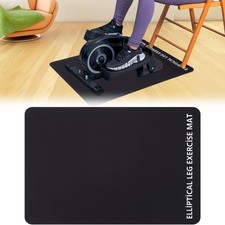 Non-Slip Workout Mat for Under Desk Ellipticals, Exercise Mat for Ellipse Leg...