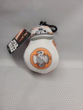 Disney Star Wars BB-8 Mini Mochila de Peluche Clip-On con Bolsillo con Cremallera 4.5" Nueva con Etiquetas