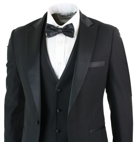 Trajes de boda para hombre diseño italiano personalizado negro Smoking  chaqueta 3 piezas o 2 piezas novio Terno trajes para los hombres más tamaño  - AliExpress Ropa de hombre