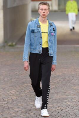 ジャケット・アウター GOSHA RUBCHINSKIY 2017ss Short Denim JKT Gosha Rubchinsky Rubchinskiy 2017Ss Denim Jacket Men S Rare
