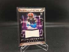David Bell 2022 Panini Black Futuristic Copper Relic /50 Purdue Browns RC