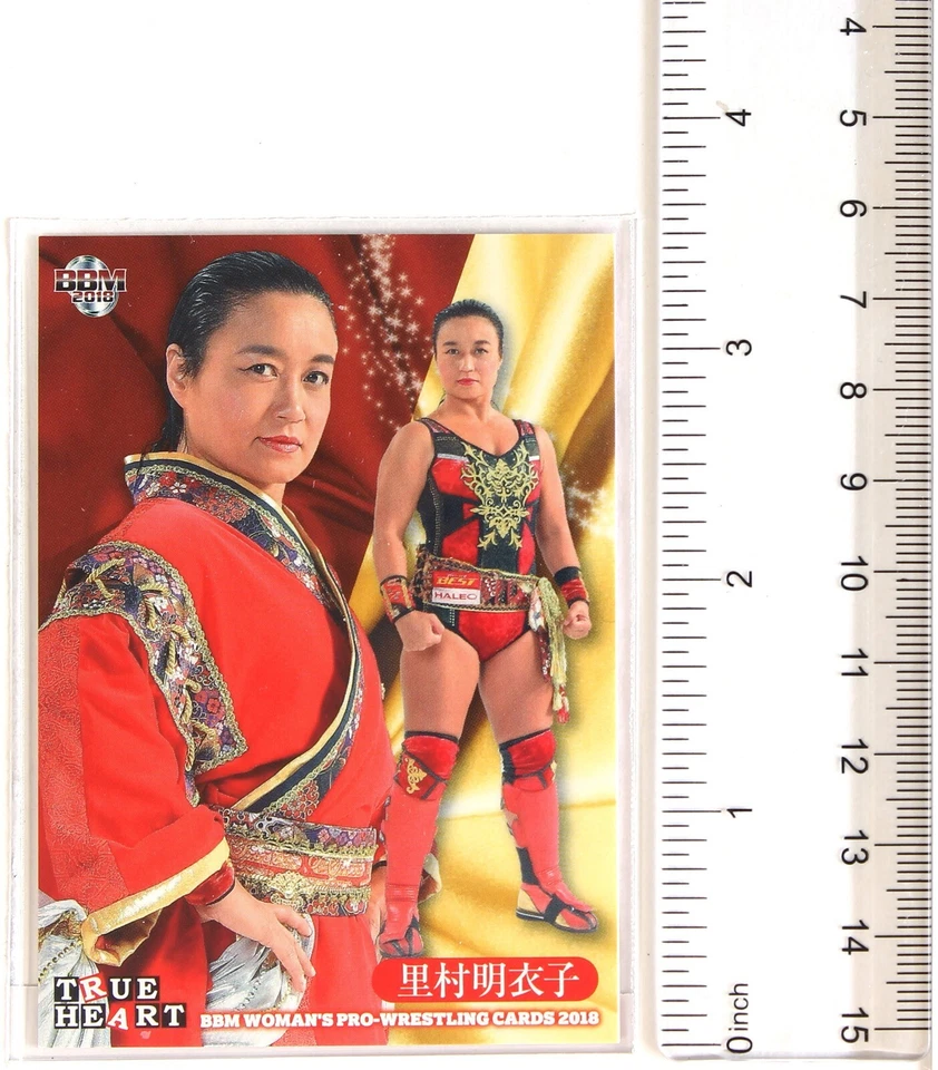 Meiko Satomura (Sendai Girls) - 2018 BBM Women's Pro-Wrestling Trading Card - Image 2 of 3