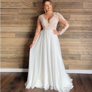 ebay boho wedding dress