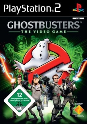 PS2 / Sony Playstation 2 - Ghostbusters: The Video Game mit OVP OVP beschädigt