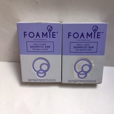 Image of Foamie Gently Caring Shampoo Bar For Sensitive Skin 83g  x2 Vegan New Boxed