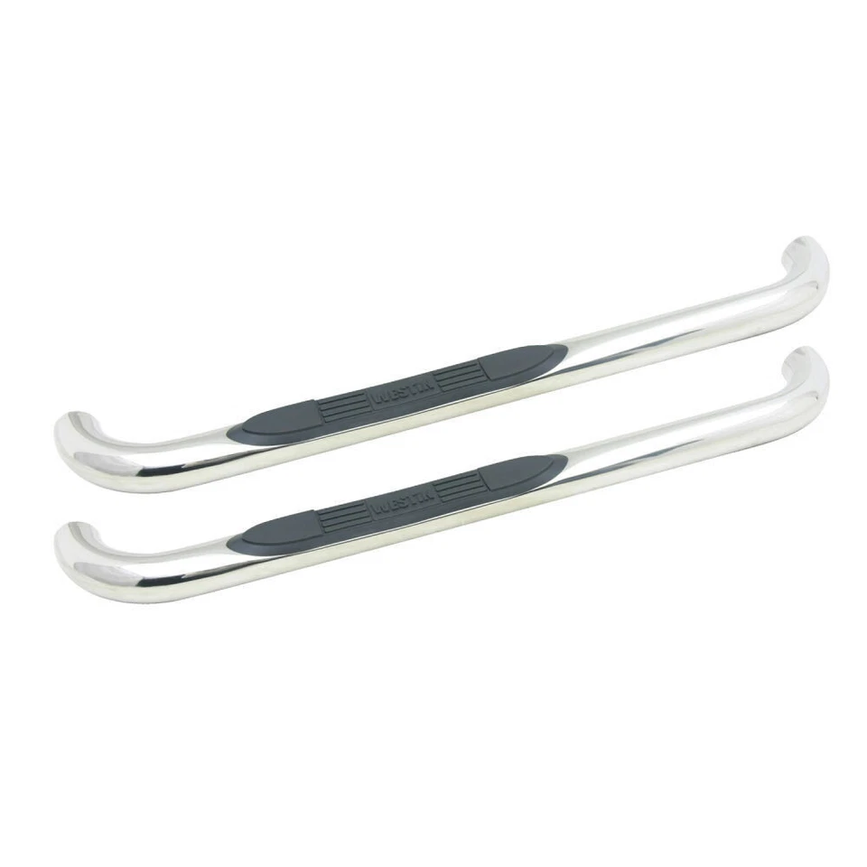 Westin 23-2110 3" E-Series Polished Round Nerf Step Bars for 98-12 Ford Ranger Foto 4 de 4