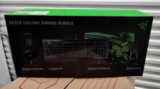 Razer 4-Piece Bundle Cynosa Pro DeathAdder Mouse Kraken Headset Goliathus Pad