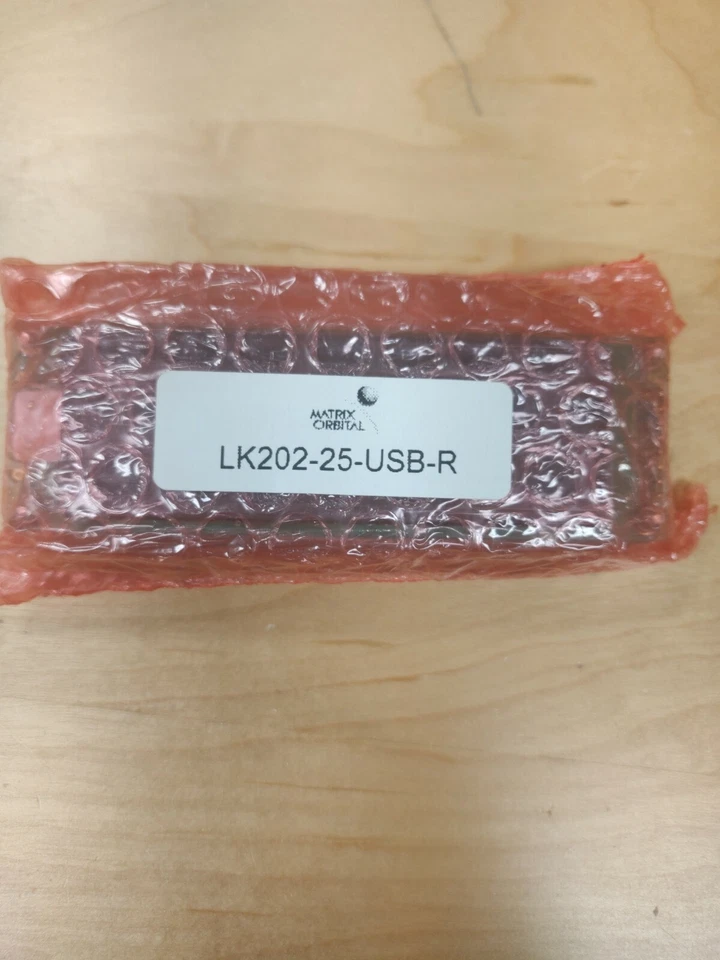 Matrix Orbital LK202-25-USB-R LCD Display - Image 2 of 2