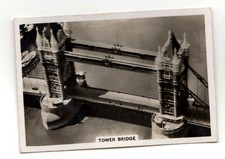 00857 Britain From The Air Senior Service Cigarette Card, Tower Bridge