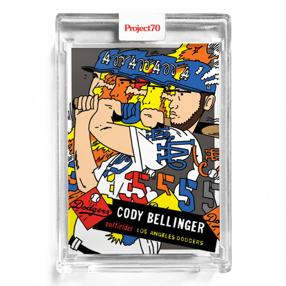 2021 TOPPS PROJECT 70 CARD #211 CODY BELLINGER - BY ERMSY