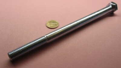 Cap Screw Bolt Metric, PT, GR 10.9 Zinc M16 x 2 x 240 mm Length