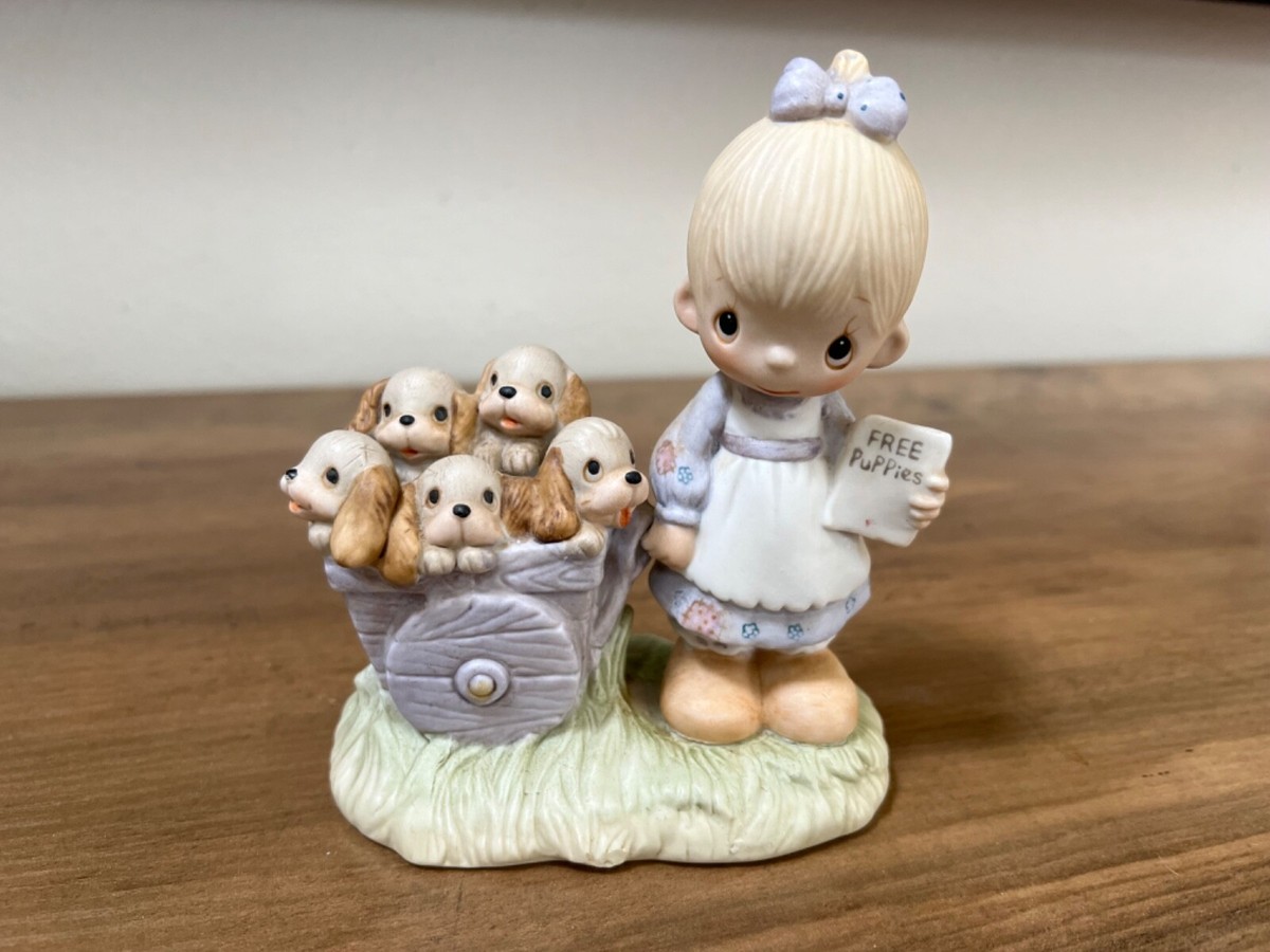 precious moments 置物　4個 Amazon.com: Precious Moments 221018 Life is Butter Together Bisque