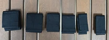 Blackhawk Hook & Loop Duty Belt Keepers, Set of 6, Black 90BK00BK