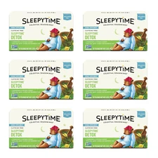Celestial Seasonings Sleepytime Detox Herbal Tea | Caffeine-Free | 20 Bag 6-Pack