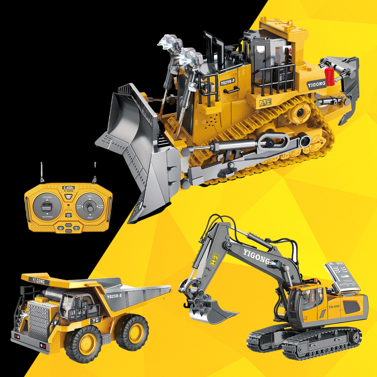 Remote Control Excavator 1:20 RC Truck Construction Engineering