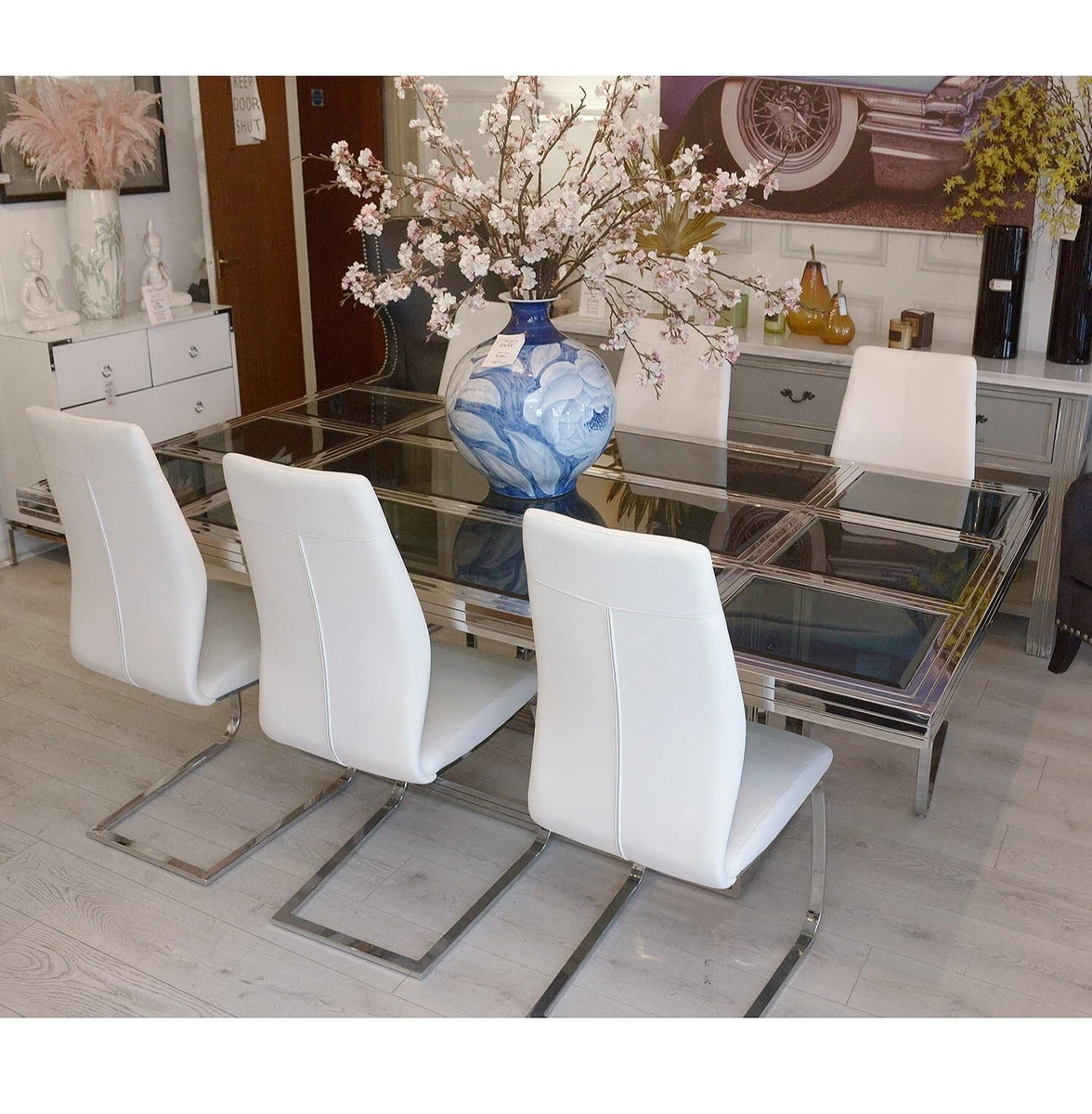 Ex display dining 2025 table and chairs next
