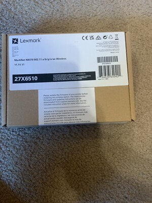Lexmark 27X6510 MarkNet N8370 802.11 a/b/g/n/ac Wireless Print Server - ISM Band