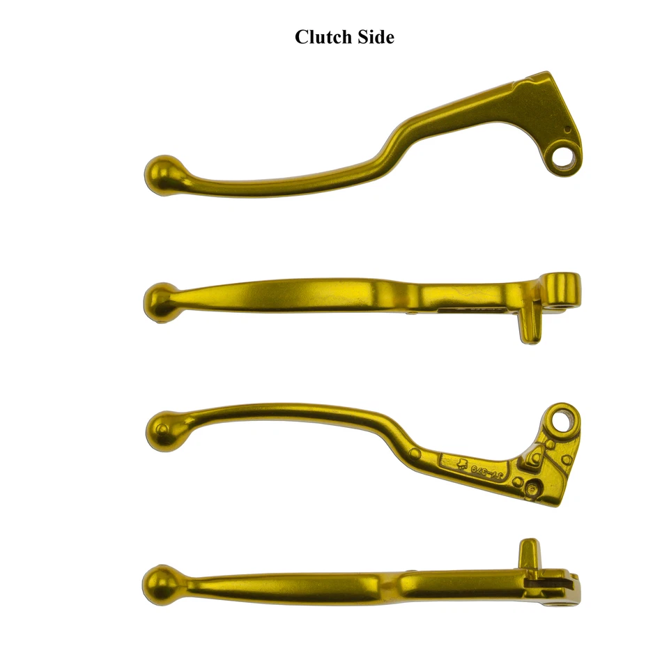 Mano dorada para Yamaha YZF R6 05-14 R1 freno y embrague palancas de mano dedo Foto 2 de 3