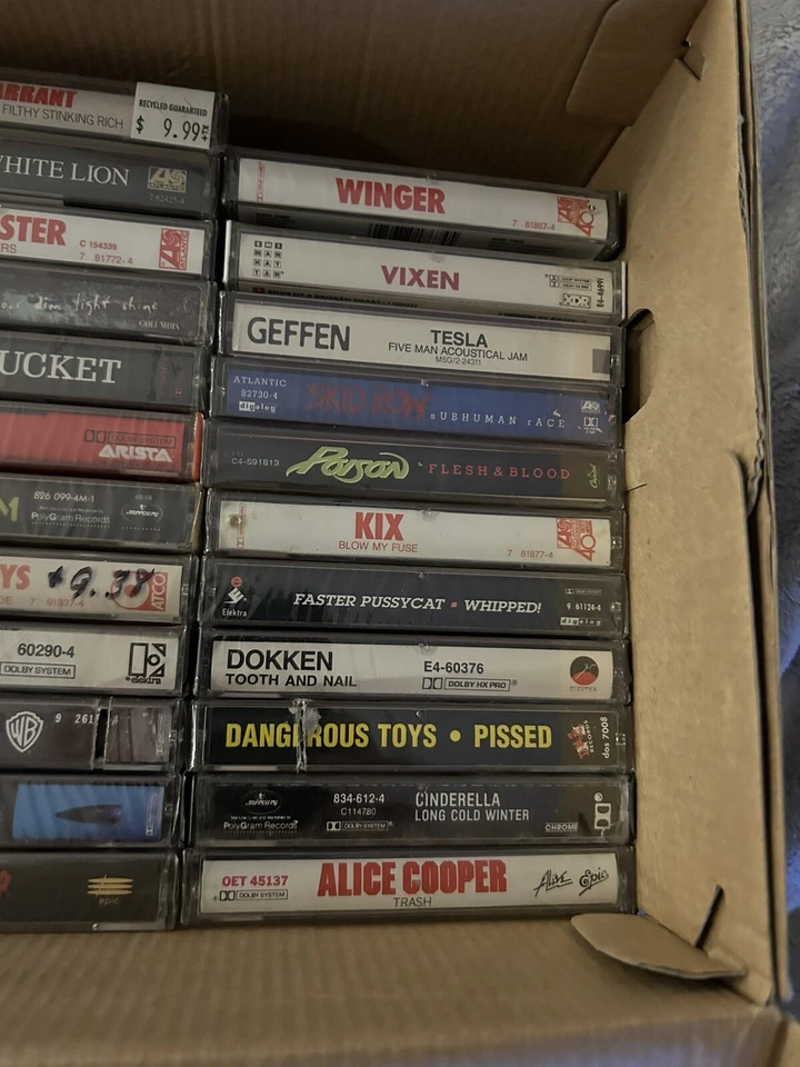cassette lot 80’s 90’s Metal - Image 4 of 4