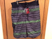 Joe Boxer Board Shorts Mens Large New with tags retail 21.99