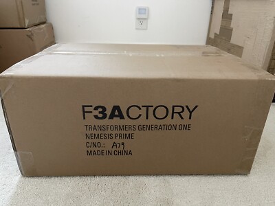 ThreeA Premium Scale Transformers Generation 1 Nemesis Prime Limited Edition 3A